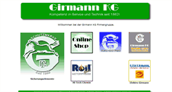 Desktop Screenshot of girmann.com